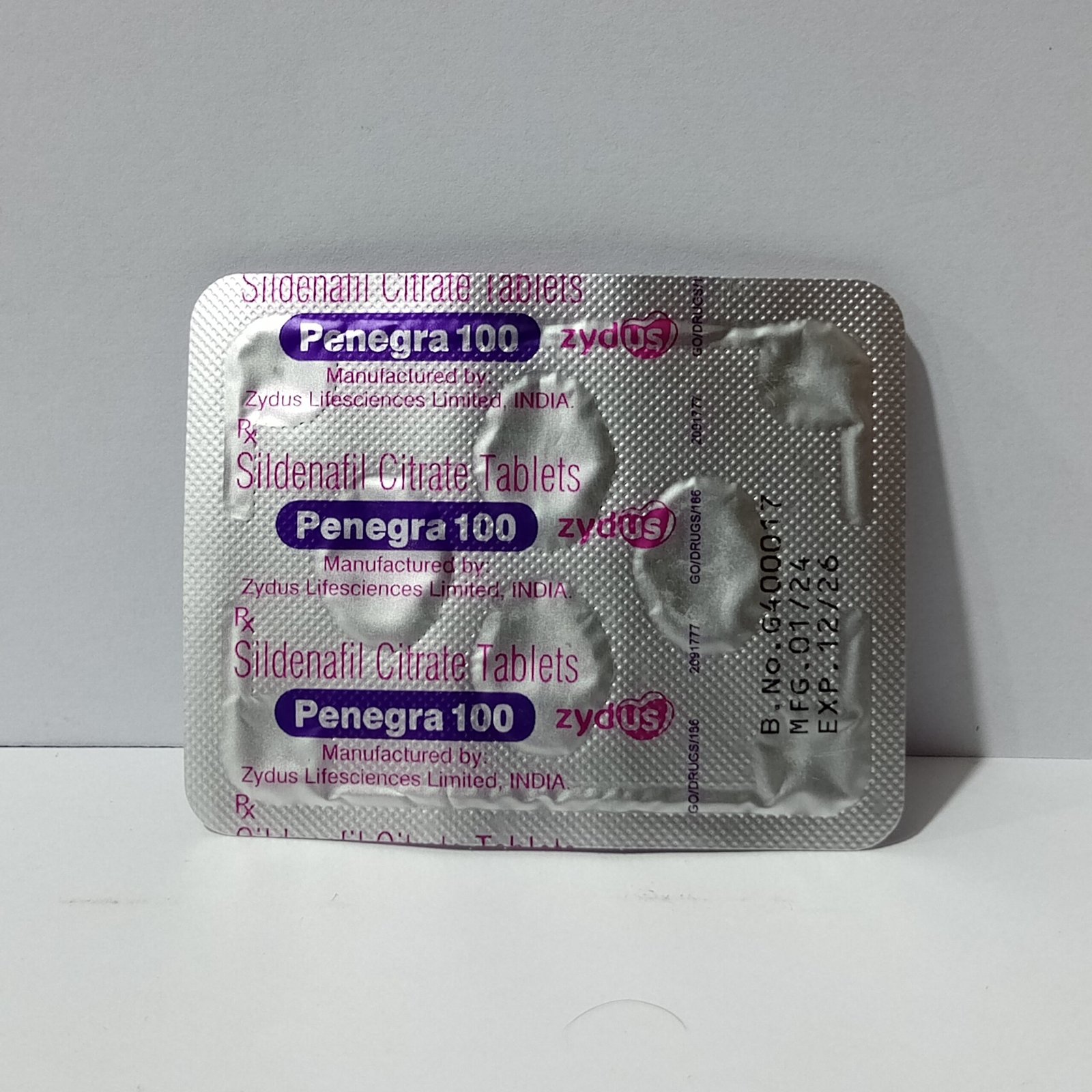 penegra zydus tablet