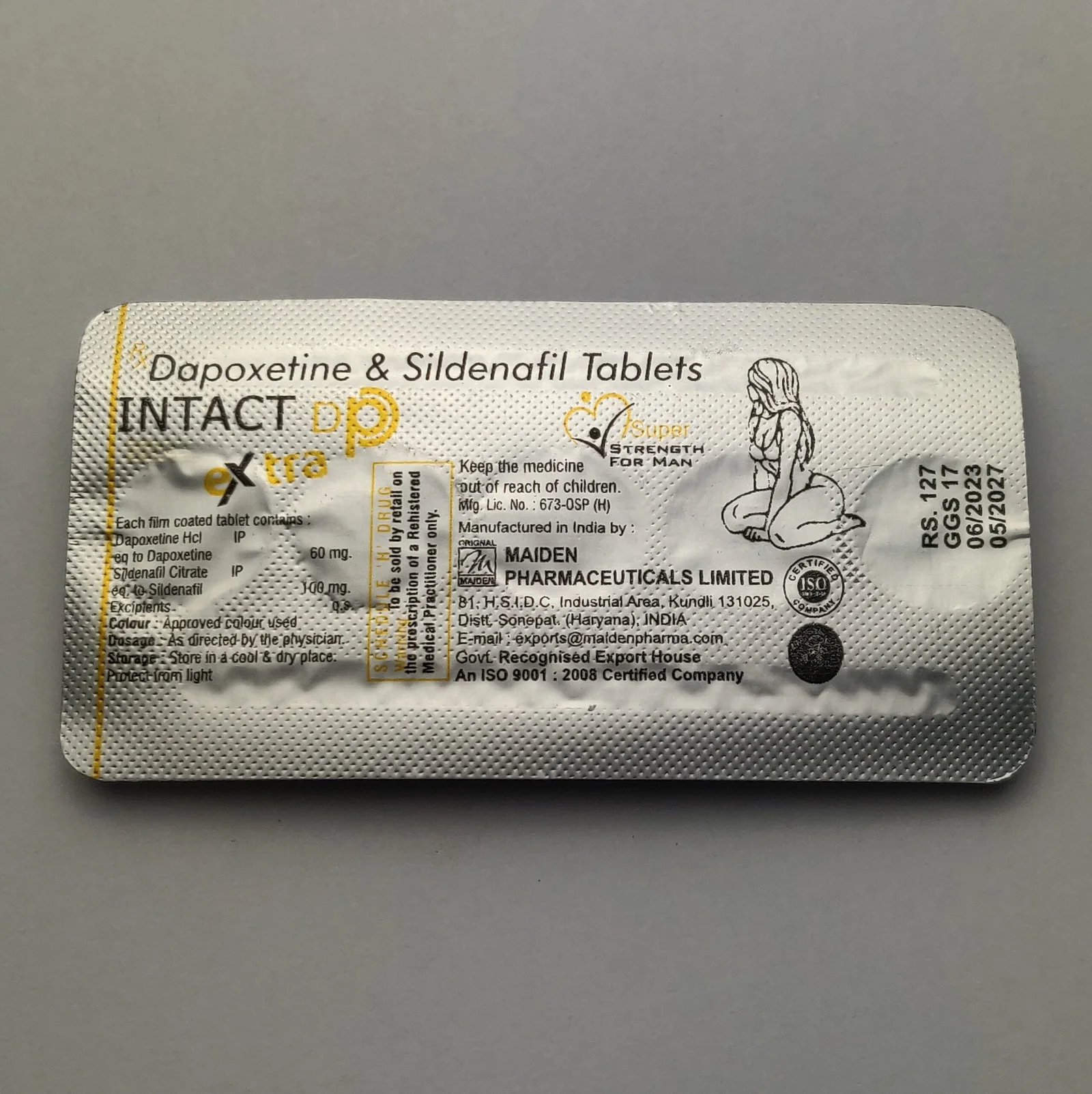 intact dp tablets extra