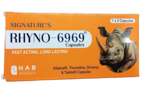 Rhyno capsules Sildenafil Fluoxetine Ginseng Tadalafil