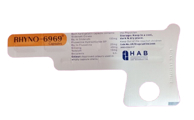 rhyno capsules sildenafil fluoxetine ginseng tadalafil