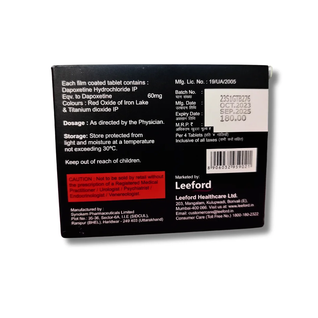 long drive dapoxetine 60mg