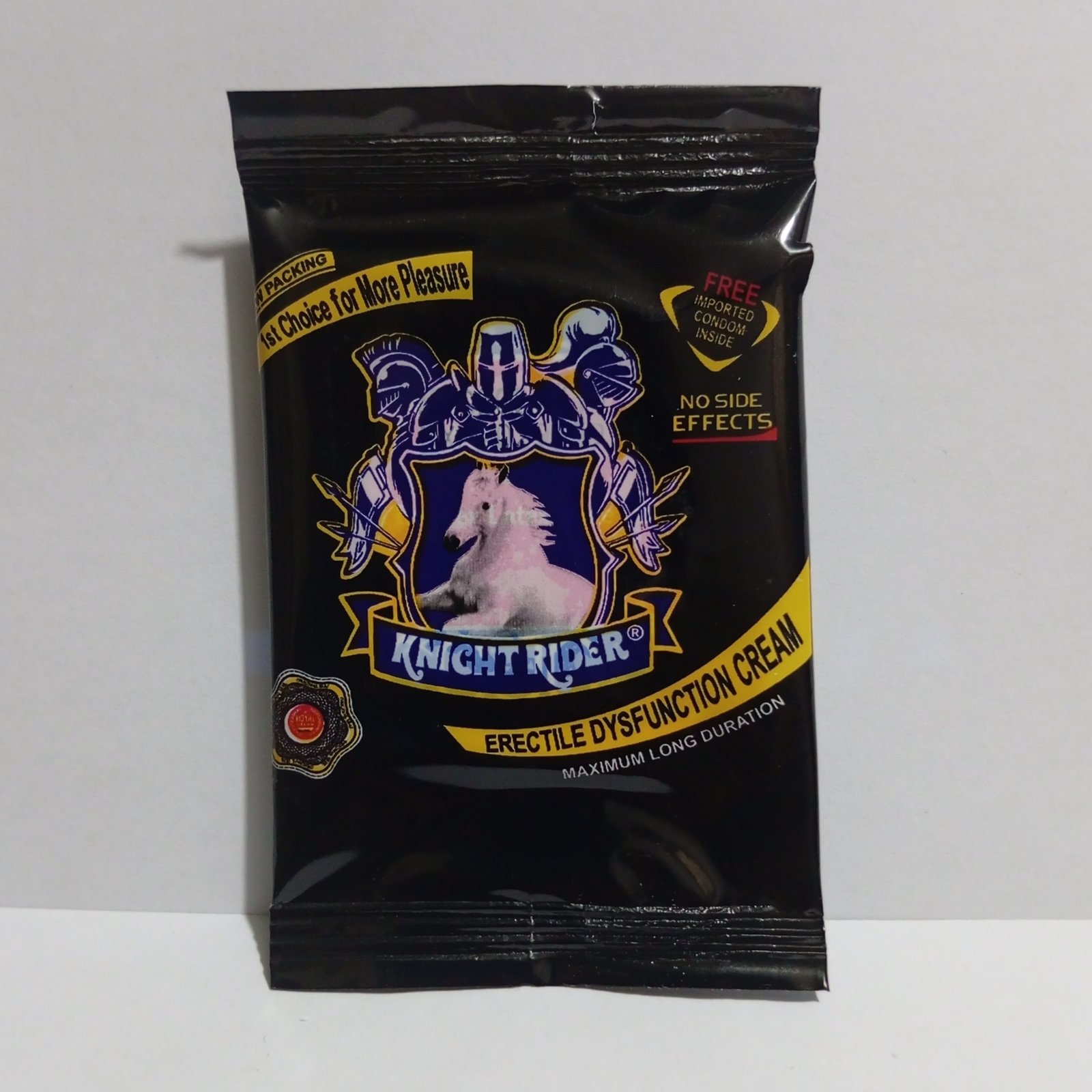 knight rider condom cream