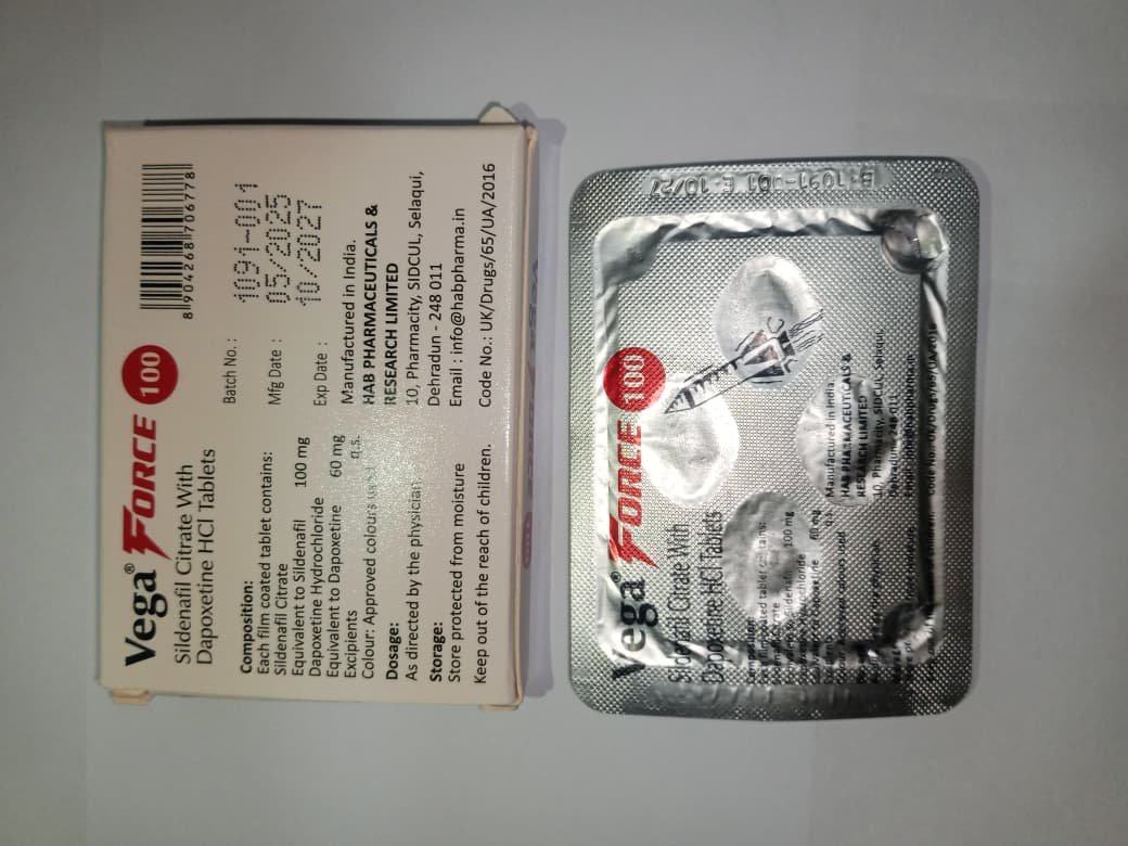 Vega Force 100 Tablet for Timings