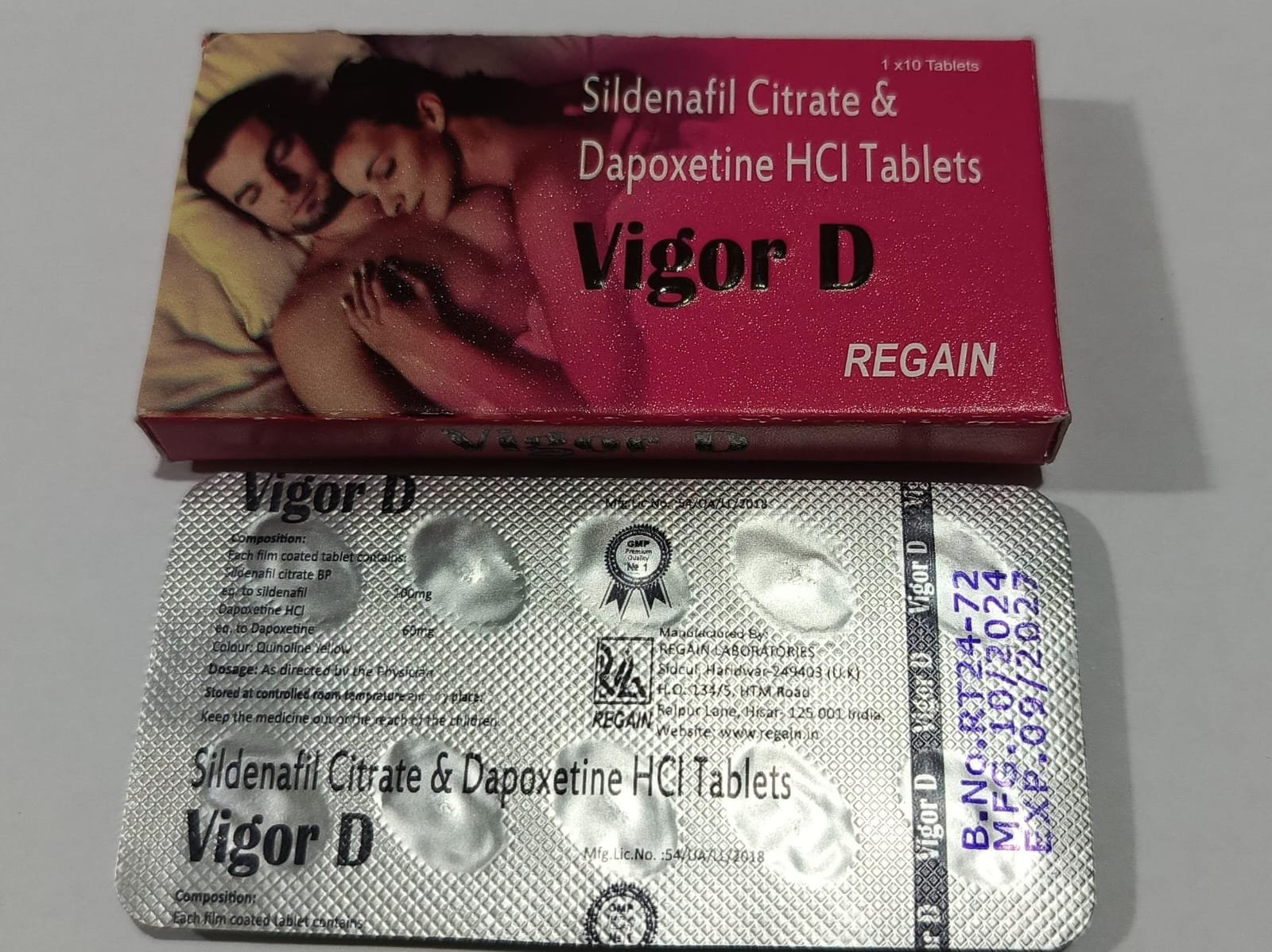 vigor d timing tablets
